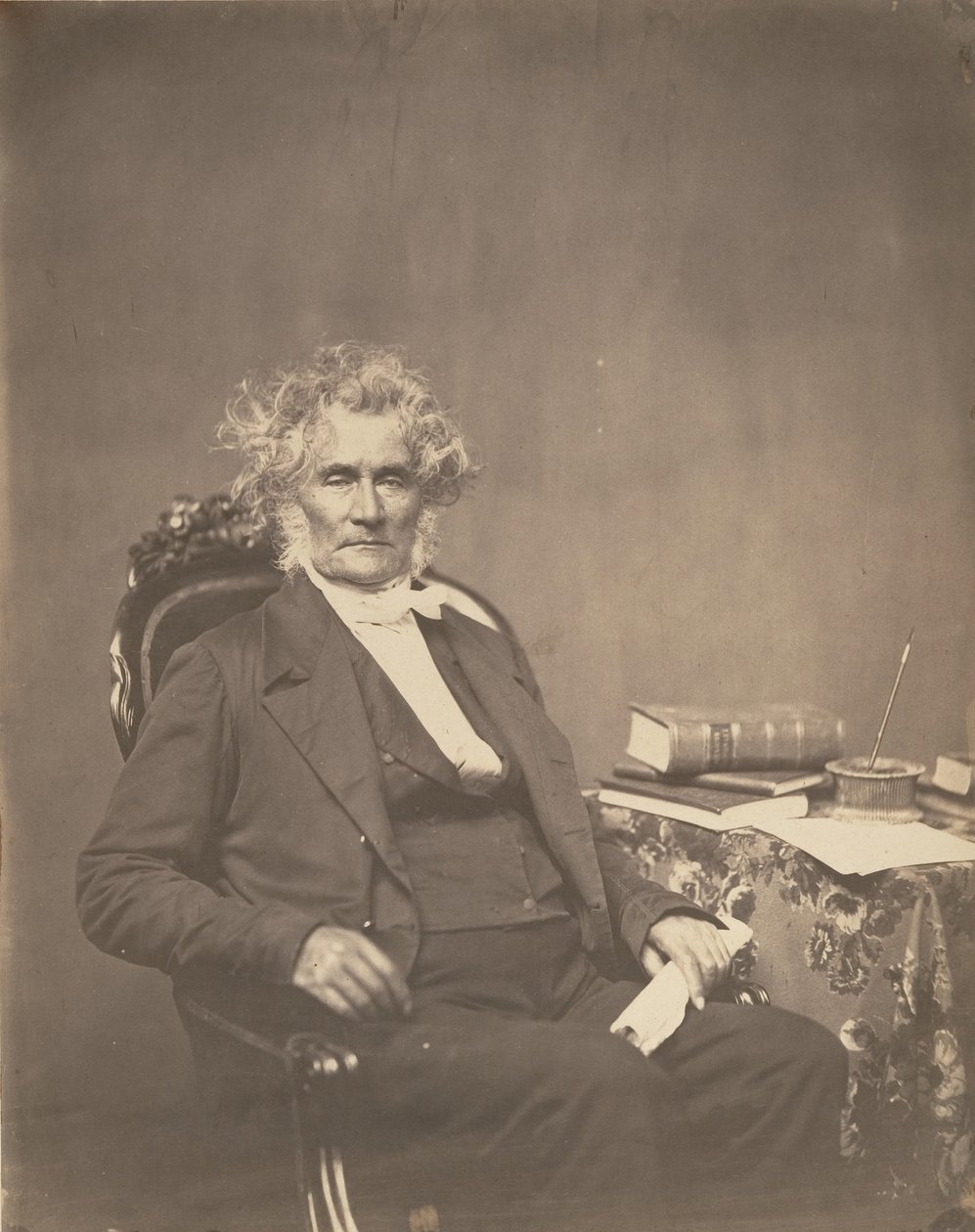 Peter Force, ca. 1858 door Mathew Brady