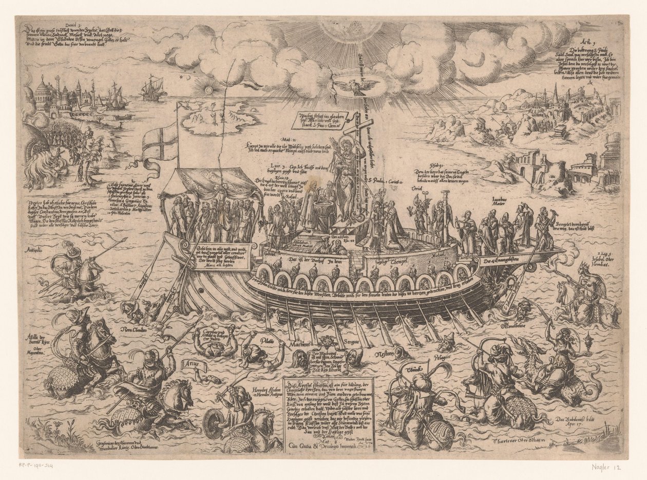 Schip der Kerk door Mathis Zündt