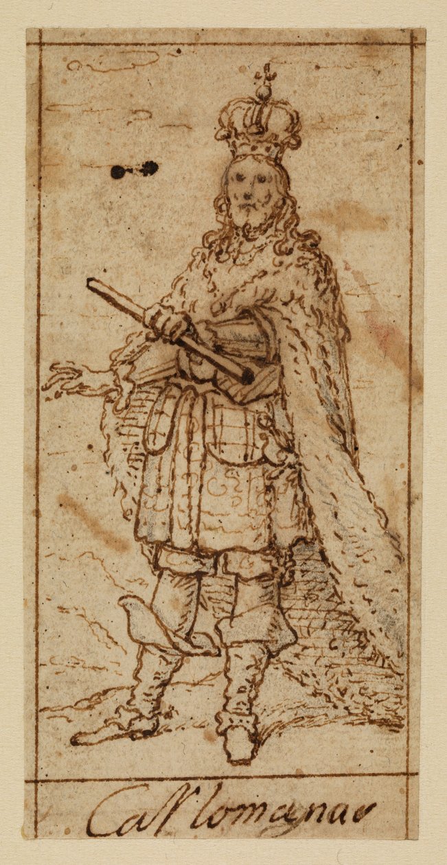 Karel de Grote door Matias de (attr.to) Torres