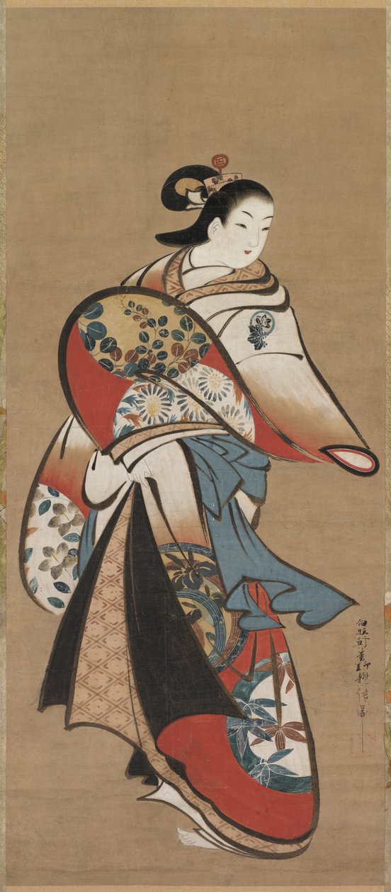 Courtisane door Matsuno Chikanobu