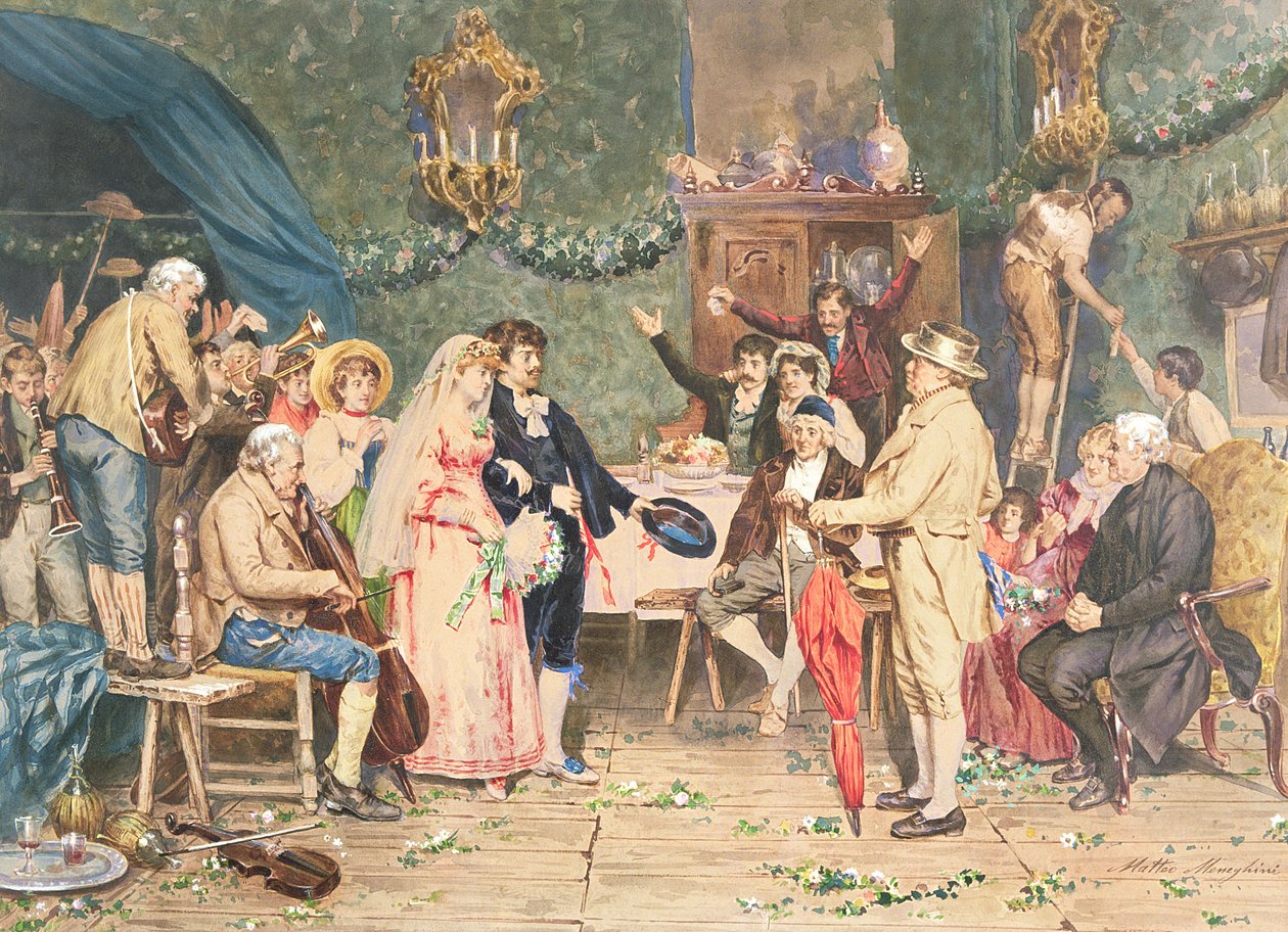Het Huwelijksfeest door Matteo Meneghini