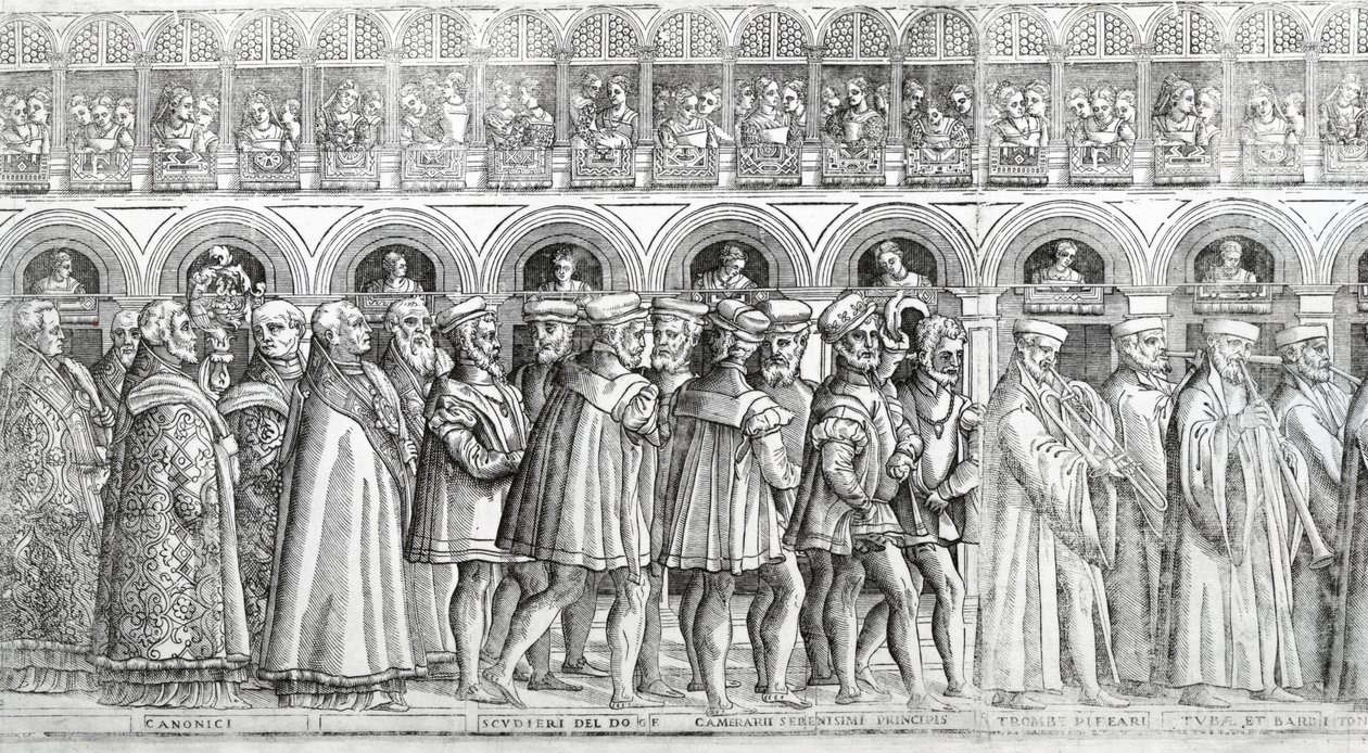 Dogale Processie door Matteo Pagani
