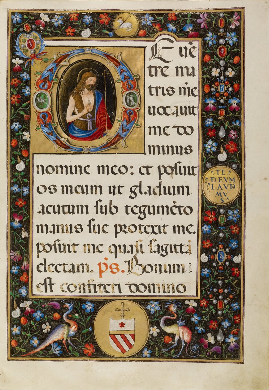 Sint Johannes de Doper door Matteo da Milano
