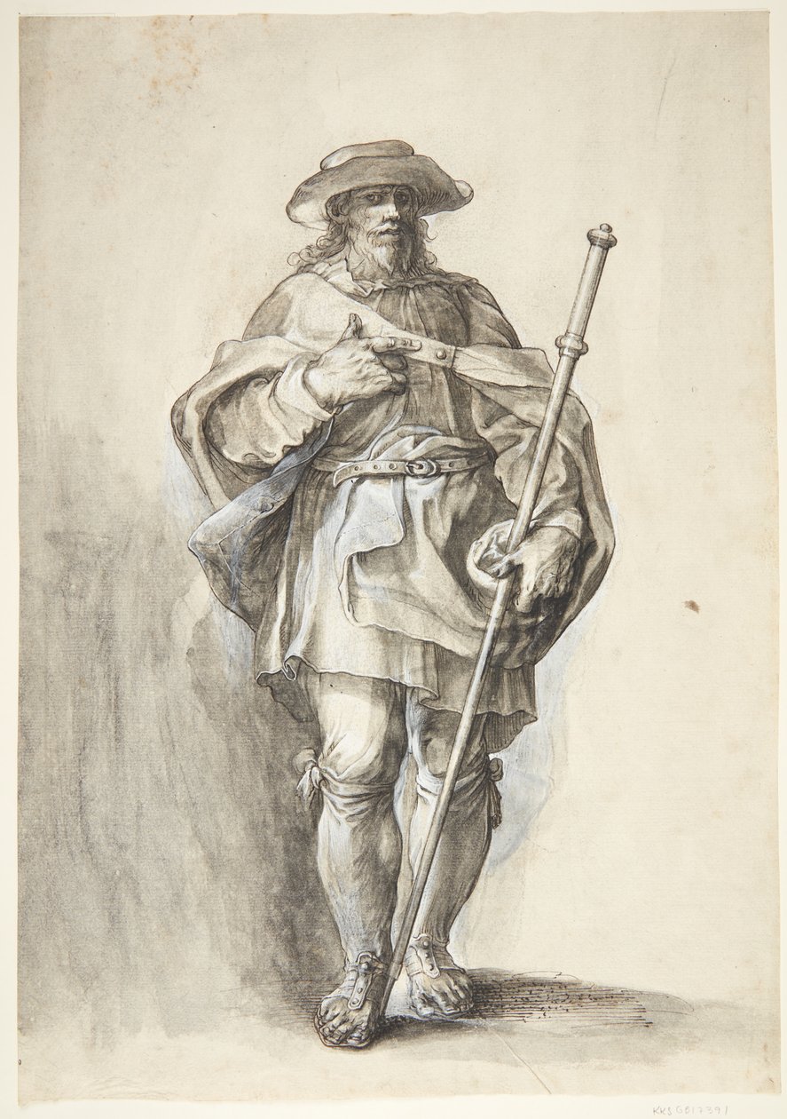 Jezus en de 12 apostelen: Jacobus de Oudere door Matthäus Gundelach
