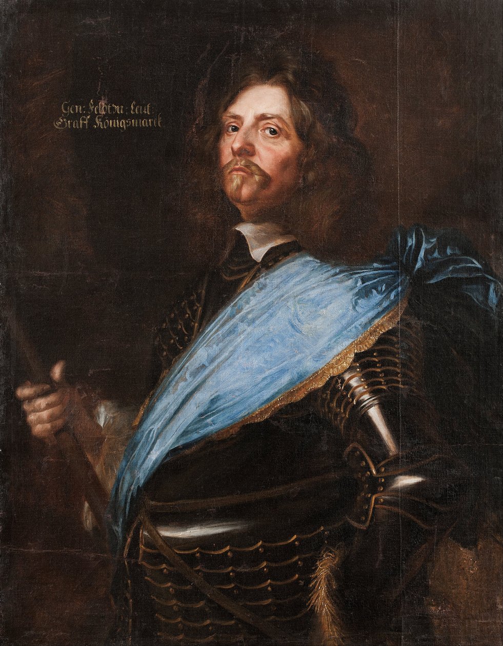 Hans Christoffer von Königsmarck (1600 - 63) door Matthaus Merian