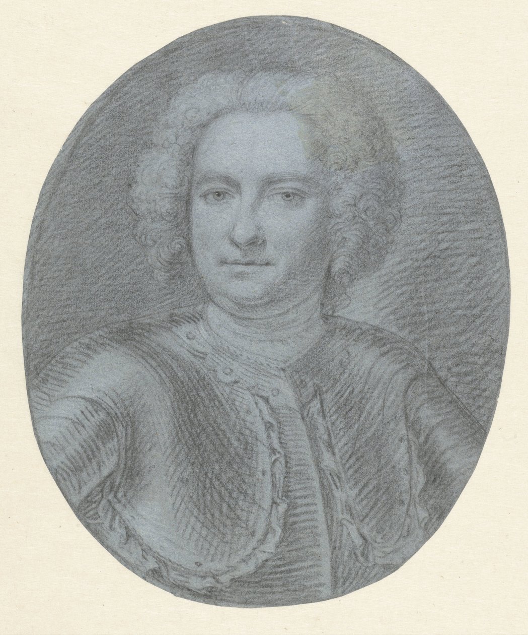 Portret van Michiel Samuel de Mestral door Mattheus Verheyden
