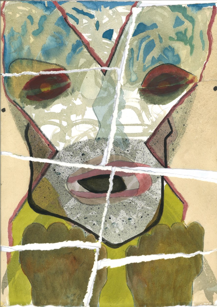 mon beaufre, 2021 (collage) door Matthew Hilton