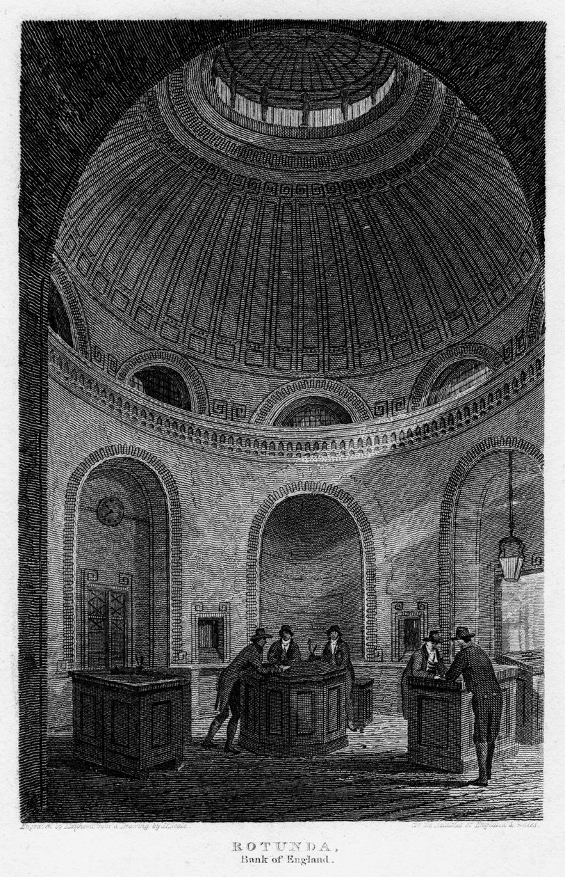 Rotunda, Bank of England, City of London door Matthews
