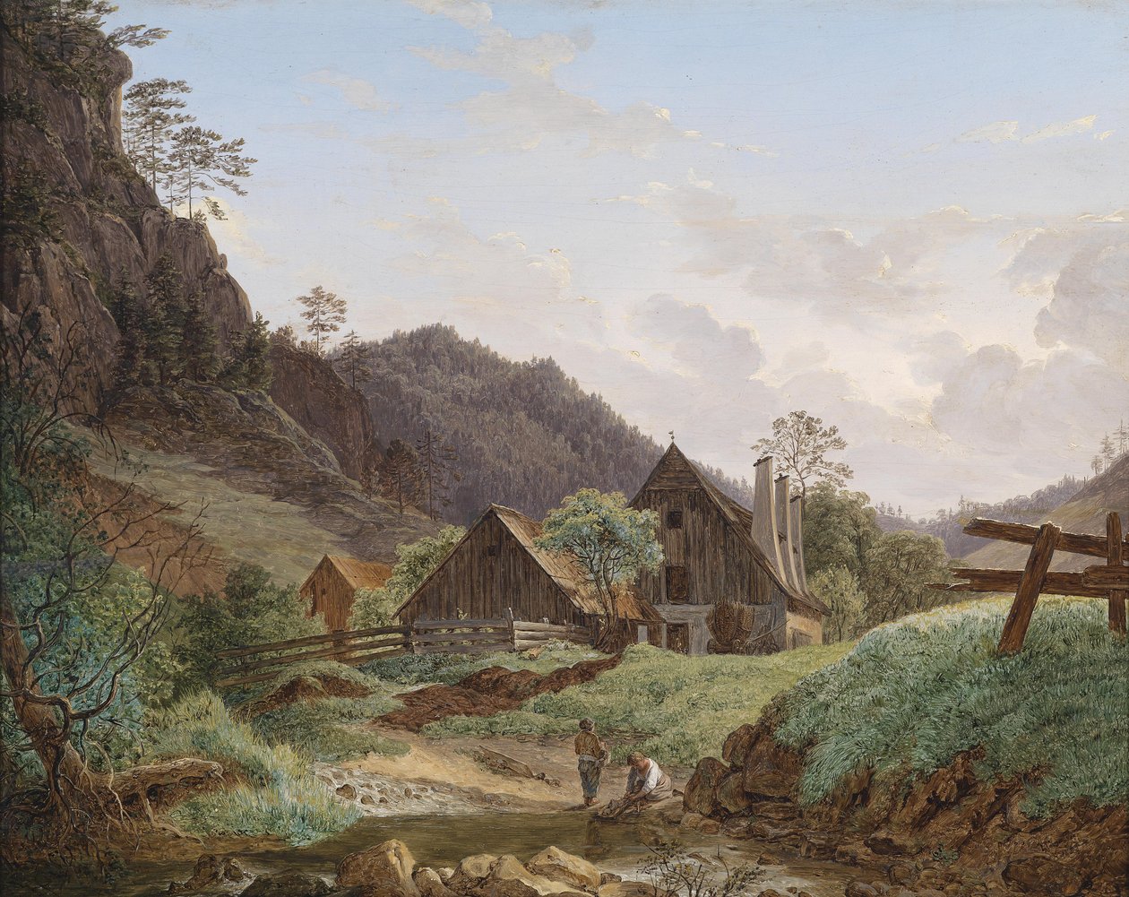 IJzerhamer in Gutenstein door Matthias Rudolf Toma