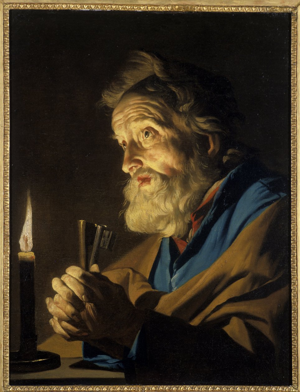 De Berouwvolle Petrus door Matthias Stomer