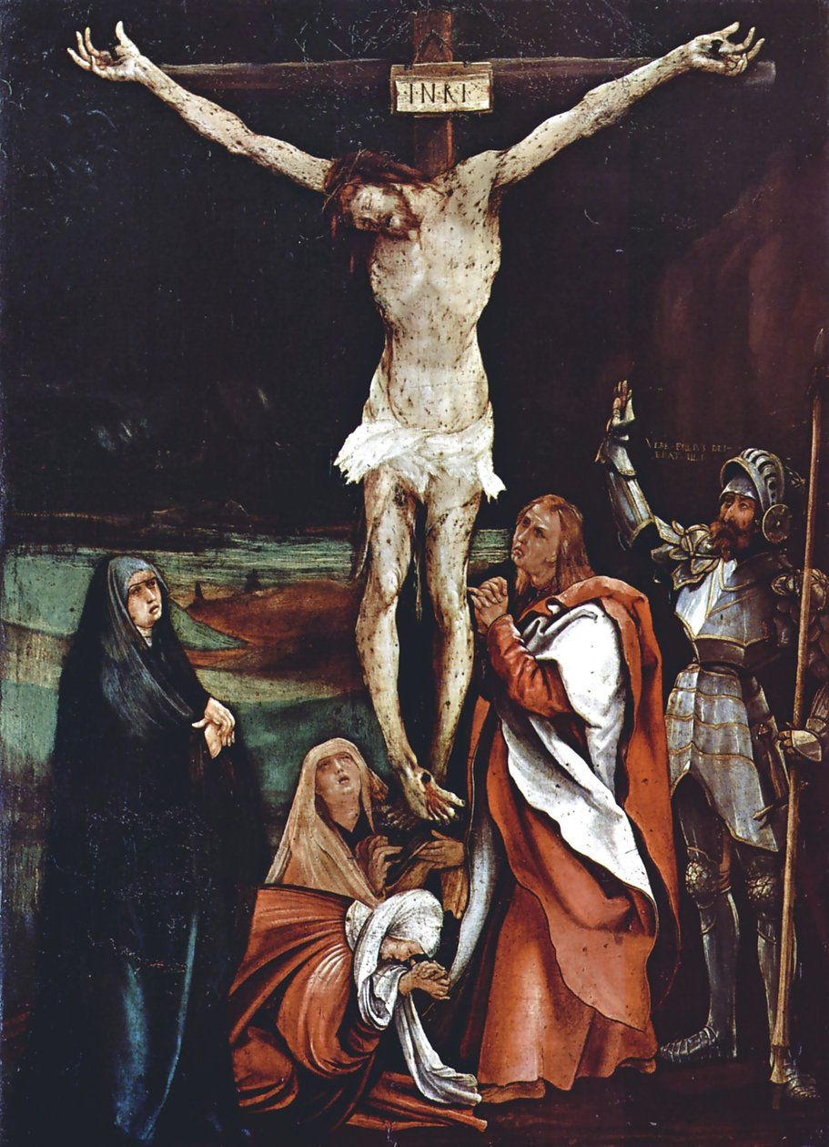 Kruisiging door Matthias Grünewald