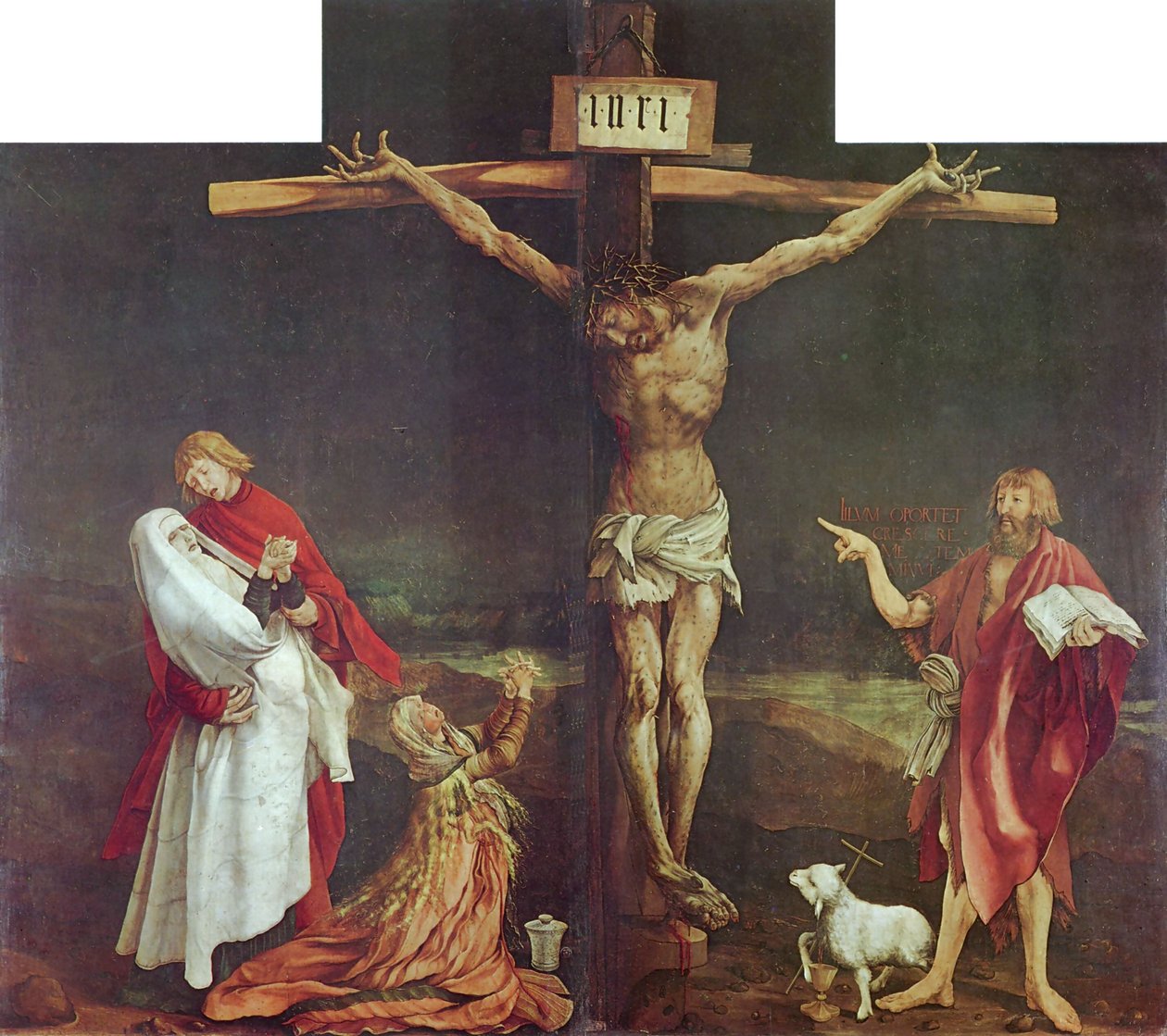 De kruisiging door Matthias Grünewald