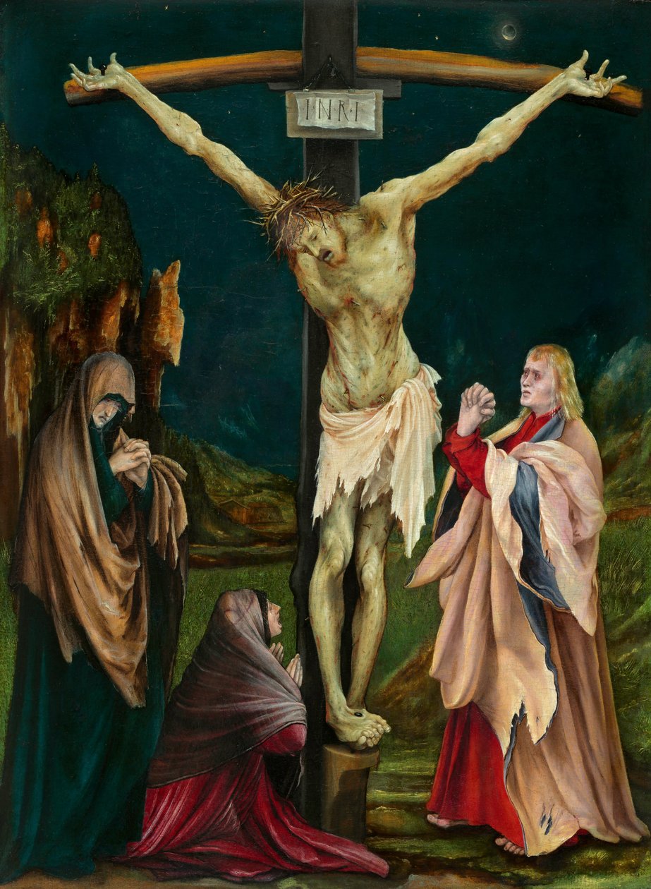 De kleine kruisiging door Matthias Grünewald