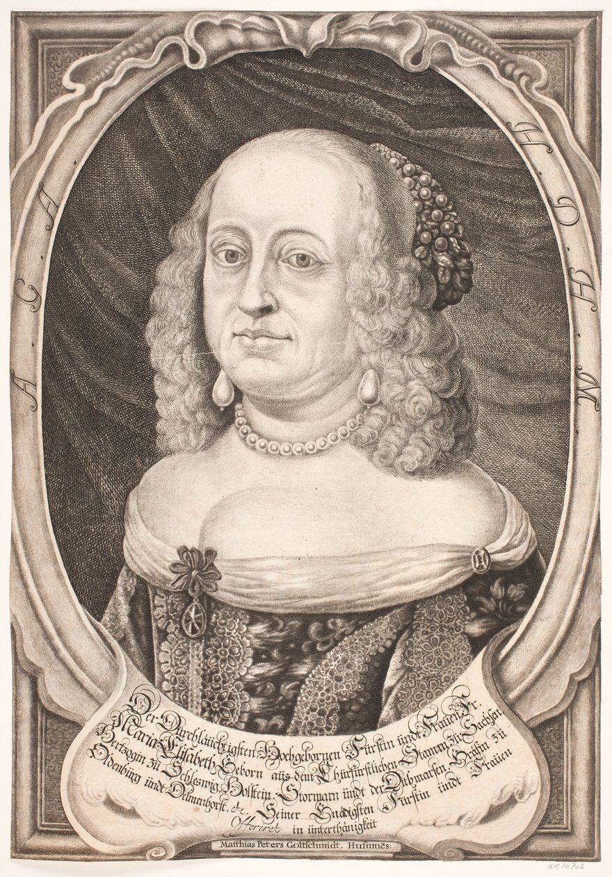 Hertogin Maria Elisabeth van Gottorp door Mattis Petersen