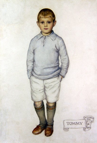 Portret van Tommy door Maud Tindal Atkinson