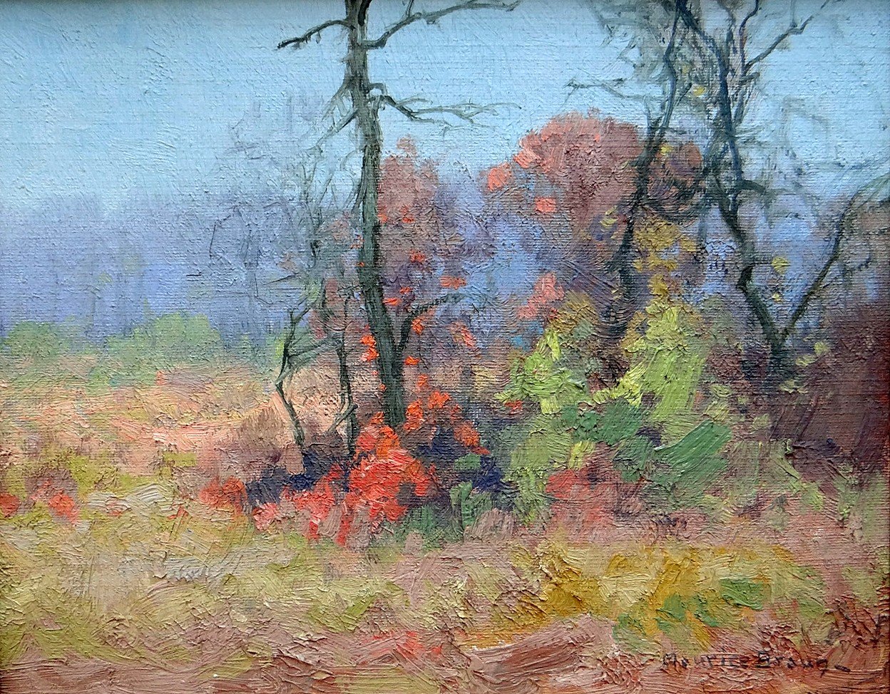 Einde van de herfst door Maurice Braun