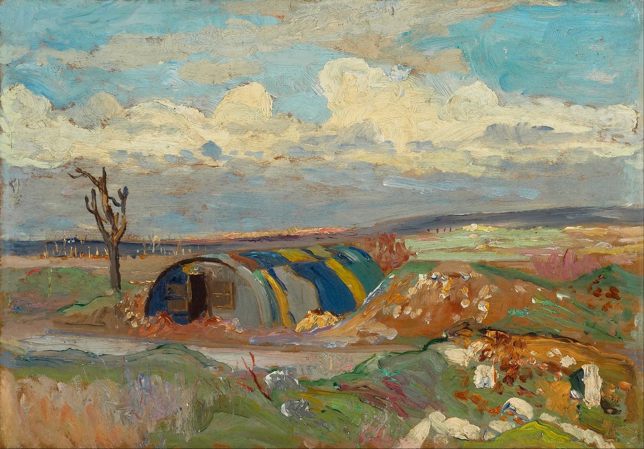 Aan het front door Maurice Galbraith Cullen