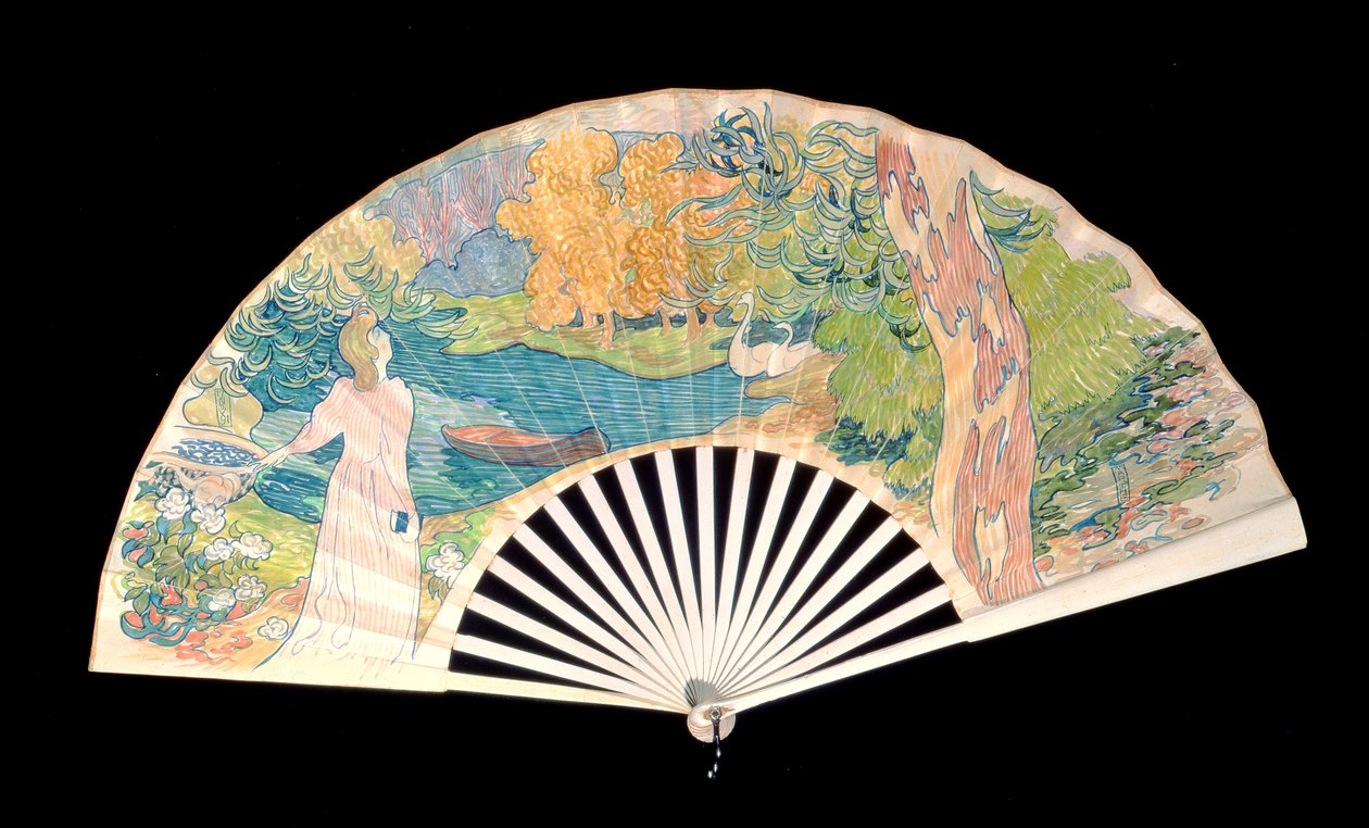 Verlovingswaaier, 1891 door Maurice Denis
