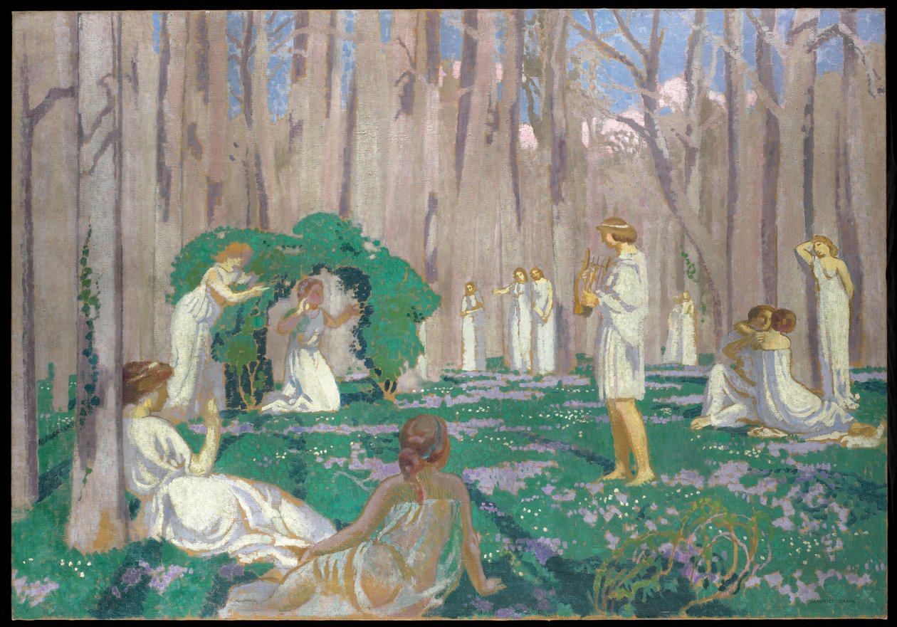 Orpheus en Eurydice door Maurice Denis