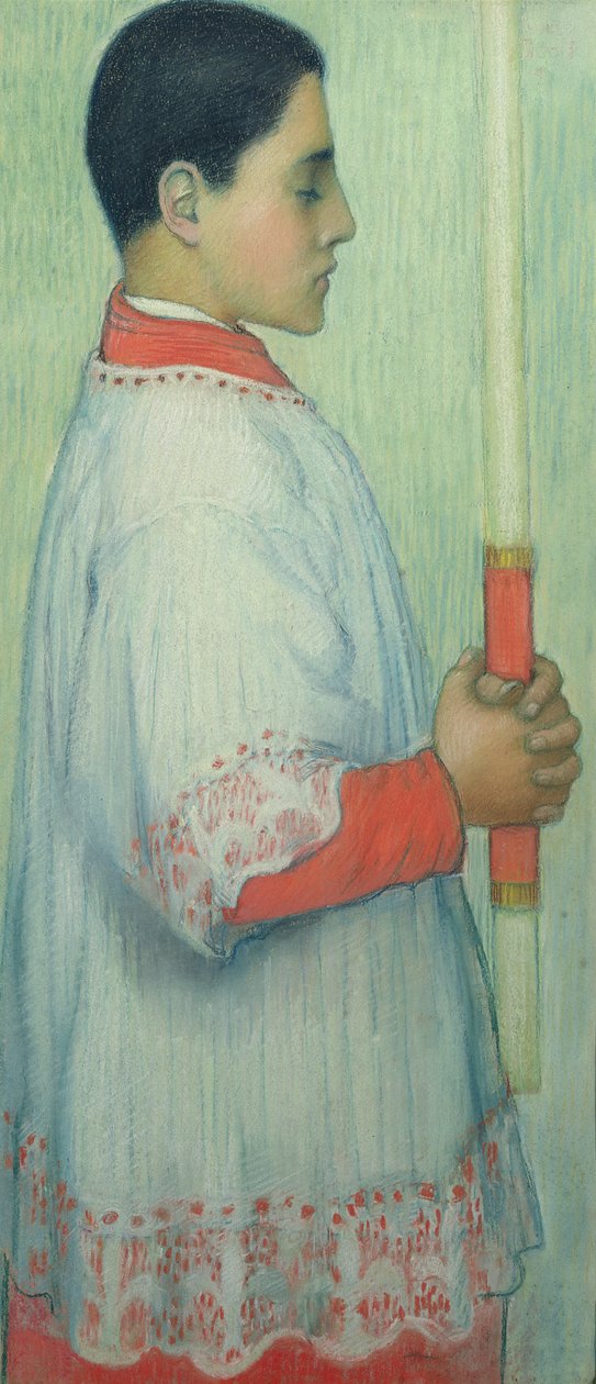 De koorknaap, 1889-90 door Maurice Denis