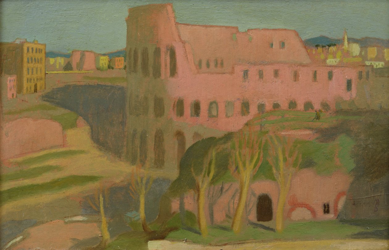 Het Colosseum, c.1898 door Maurice Denis