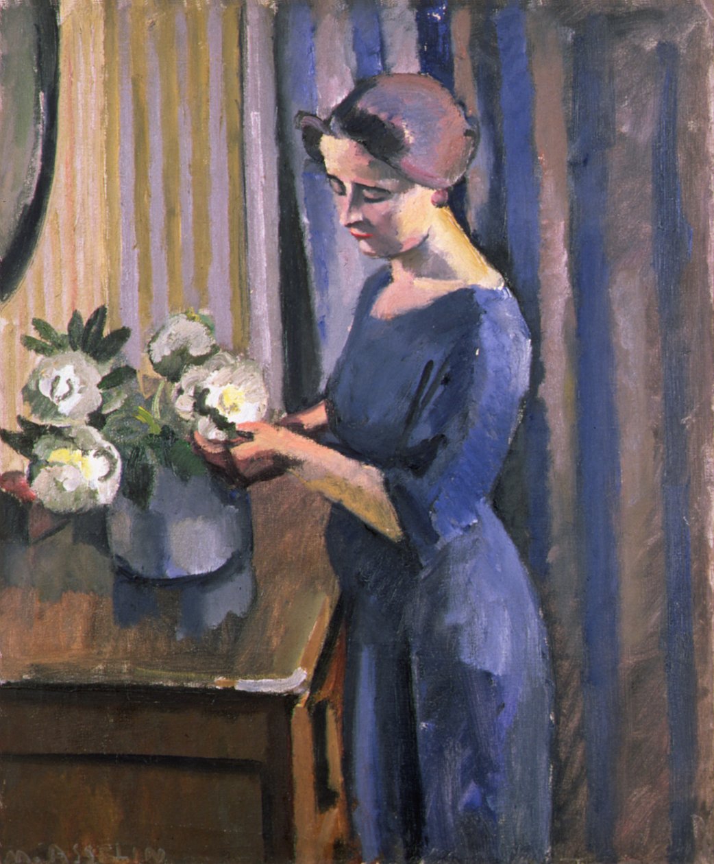 De vrouw van de kunstenaar door Maurice Asselin