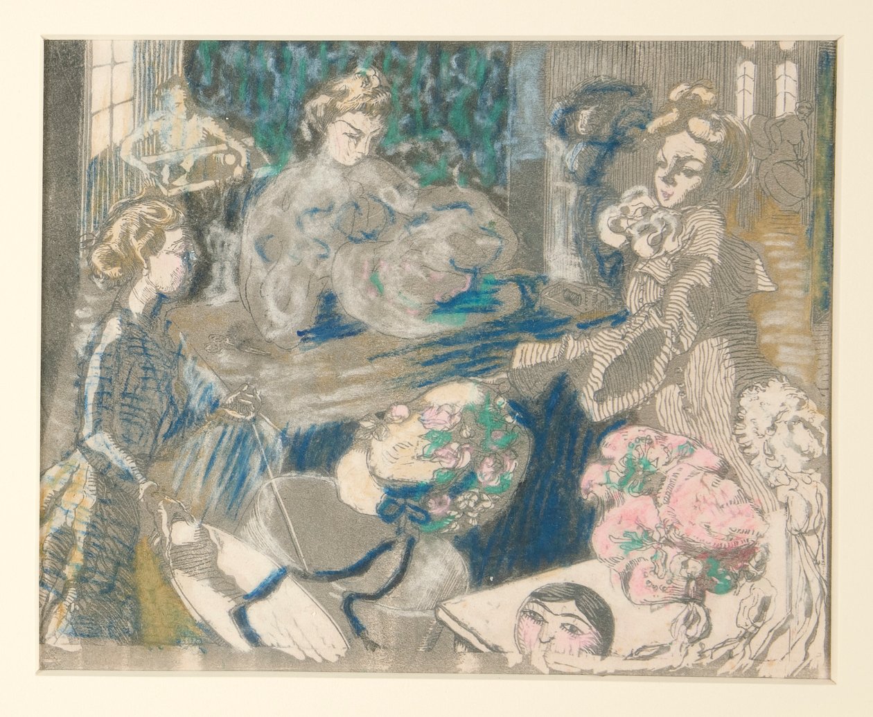 Hoedenwinkel door Maurice Delcourt