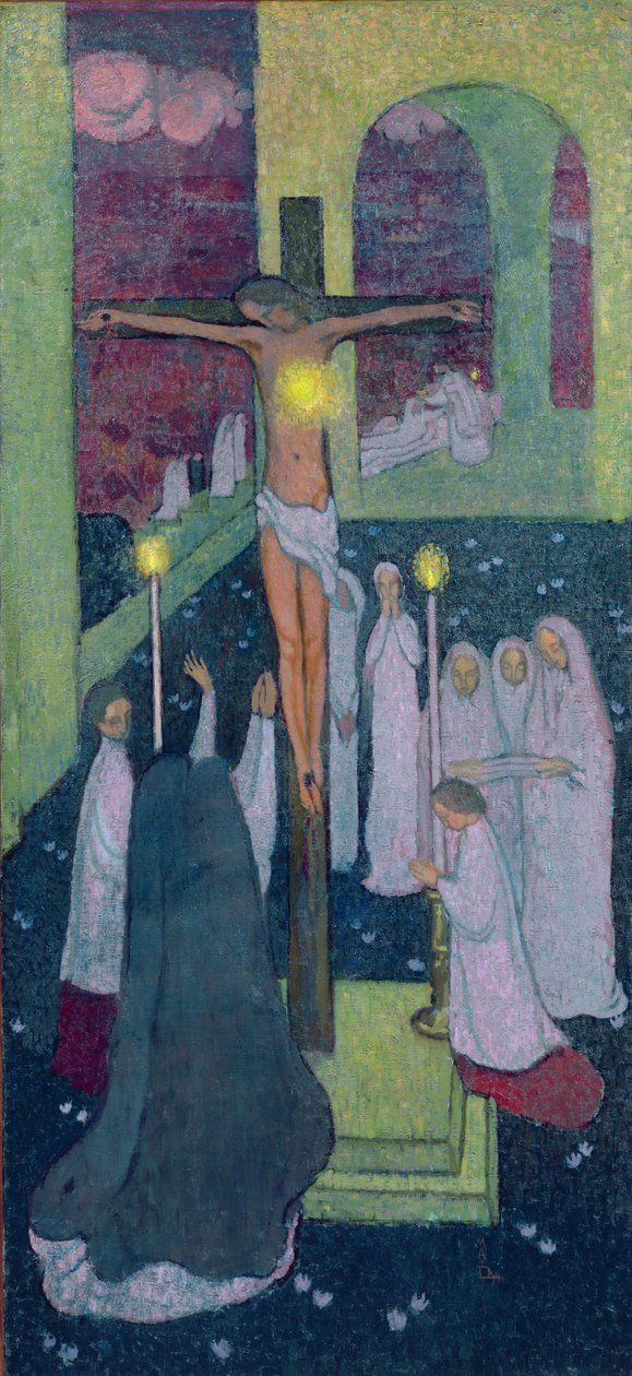 Gekruisigd Heilig Hart, 1894 door Maurice Denis