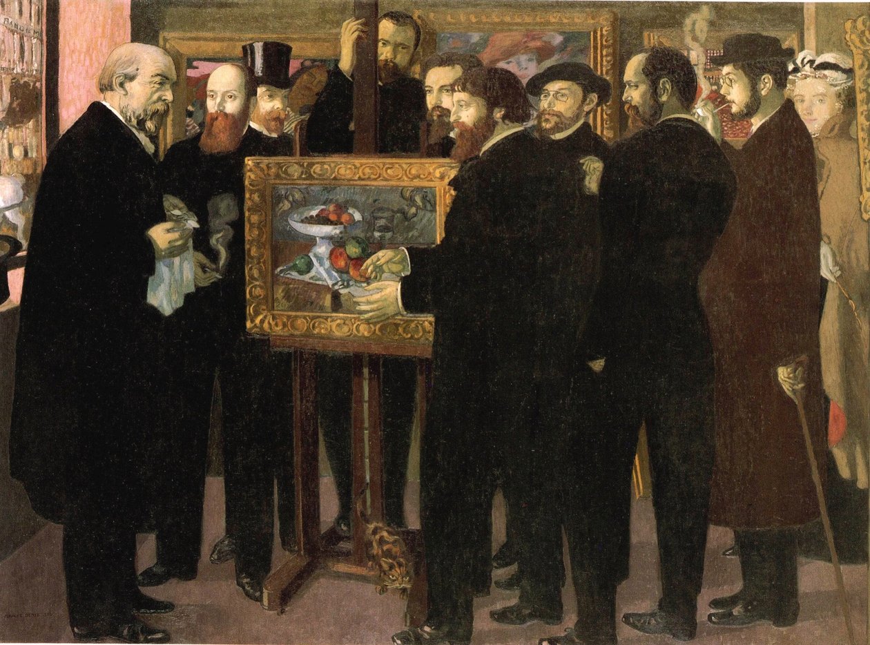 Hulde aan Cezanne door Maurice Denis