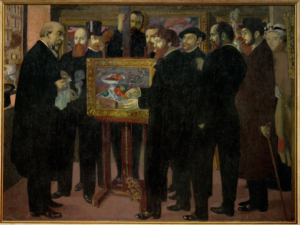 Hommage aan Cezanne door Maurice Denis