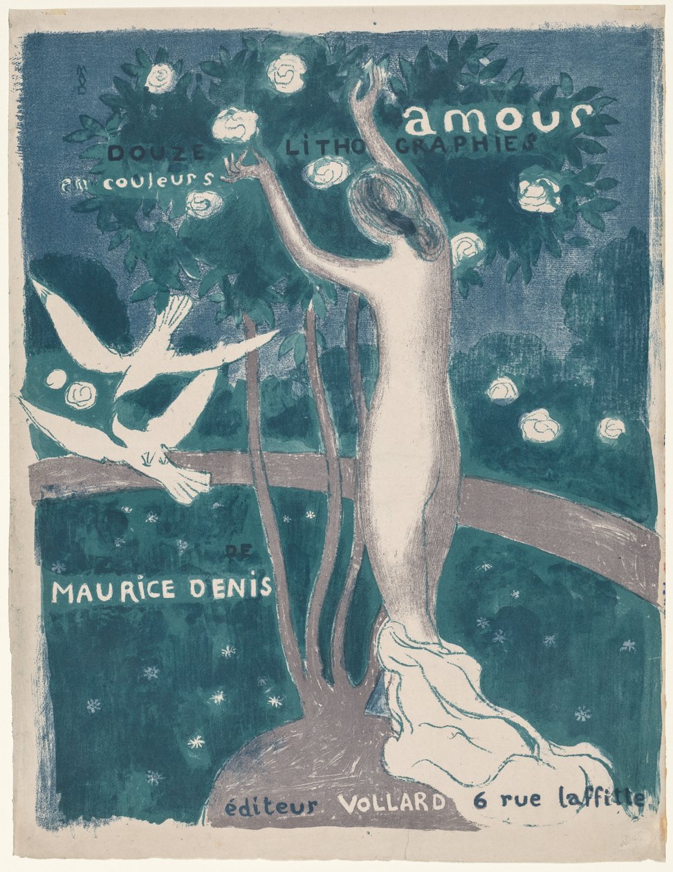Liefde: Omslag, 1895 gepubliceerd 1911 door Maurice Denis