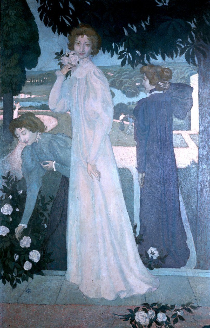 Portret van Yvonne Lerolle door Maurice Denis