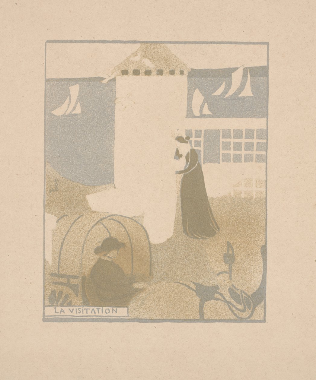 De Visitatie door Maurice Denis