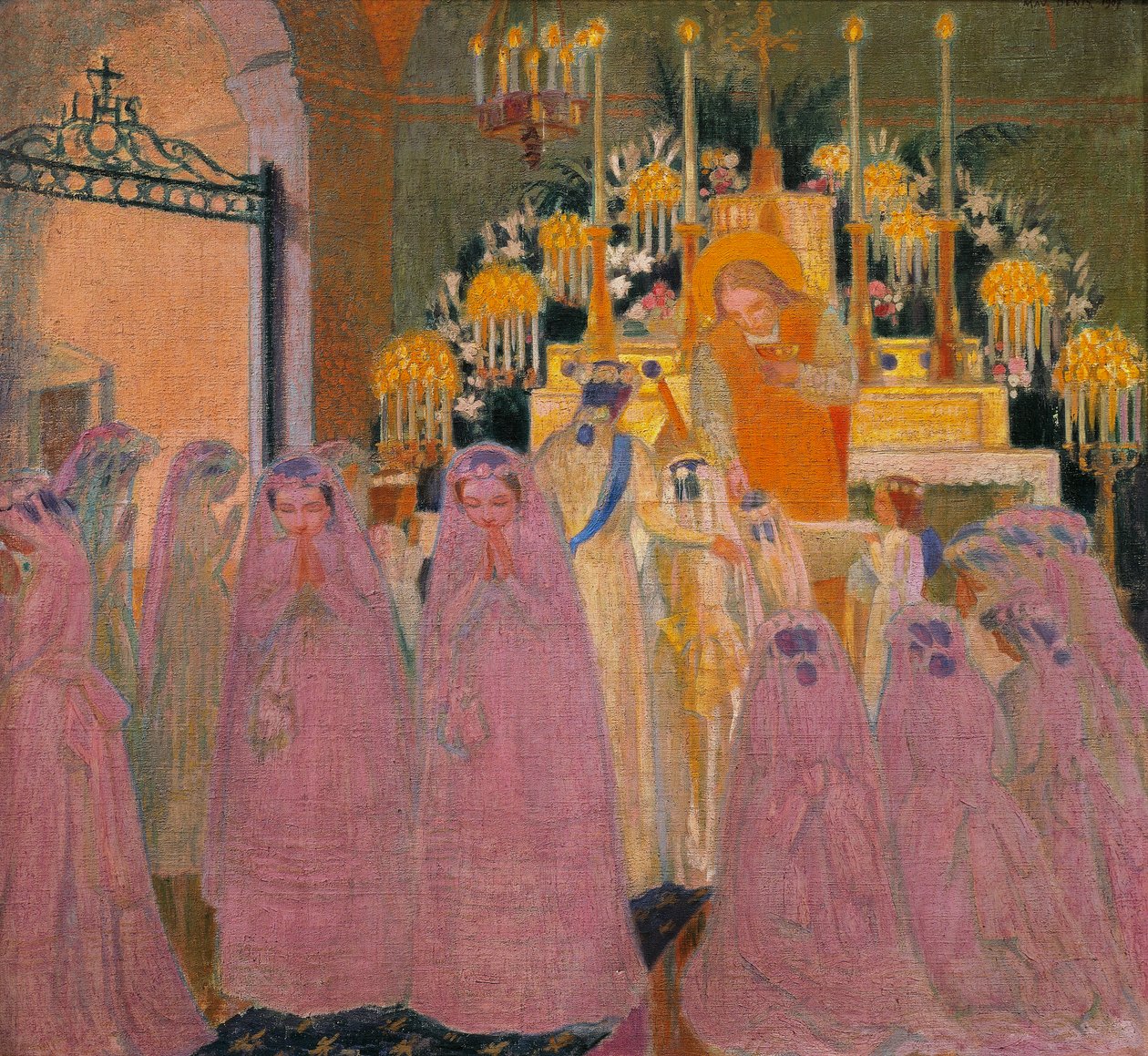 De communicanten door Maurice Denis