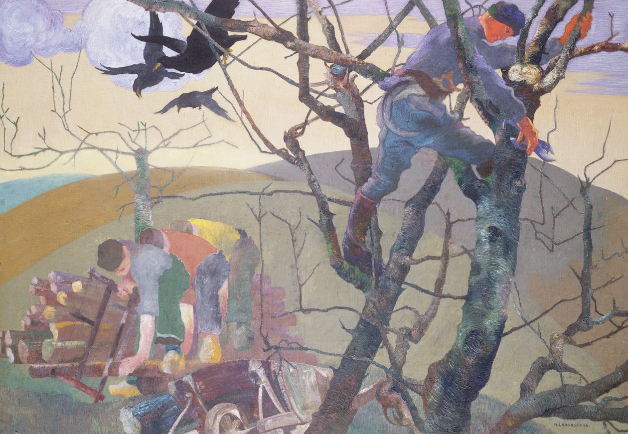 De Houtverzamelaars door Maurice Langaskens