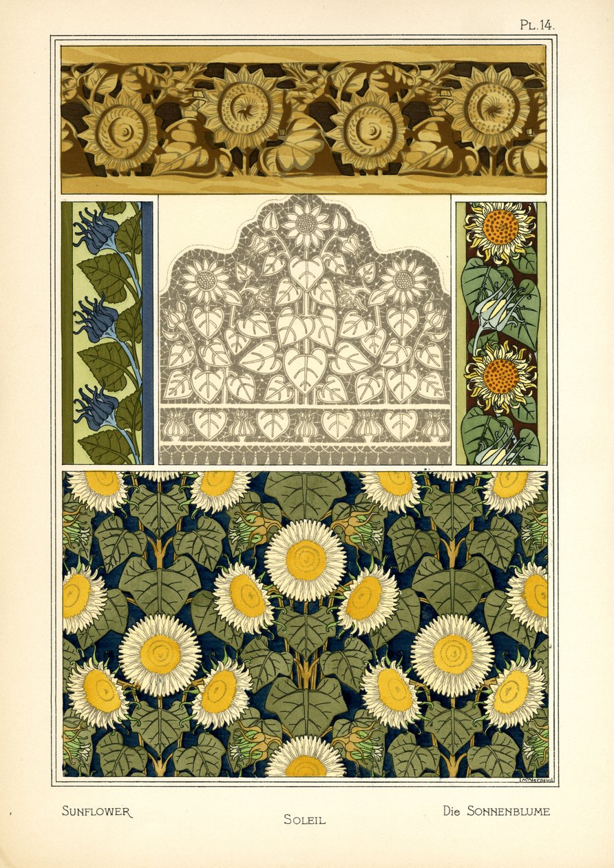 De Zonnebloem door Maurice Pillard Verneuil