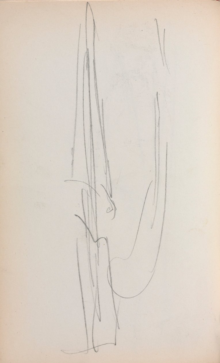 Italiaans schetsboek: Zeil (pagina 71) door Maurice Prendergast