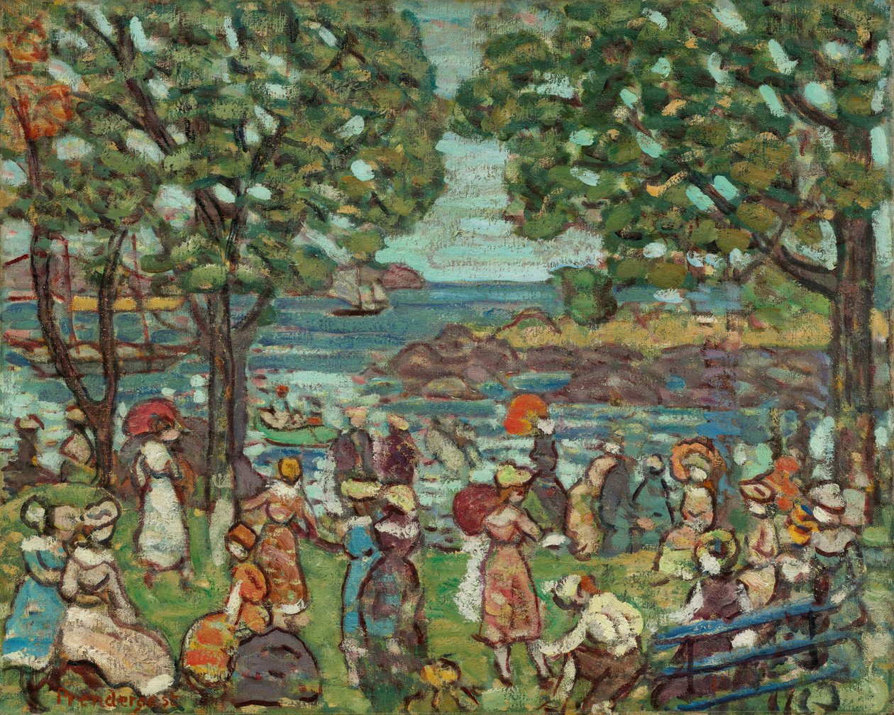 Salem Cove door Maurice Brazil Prendergast