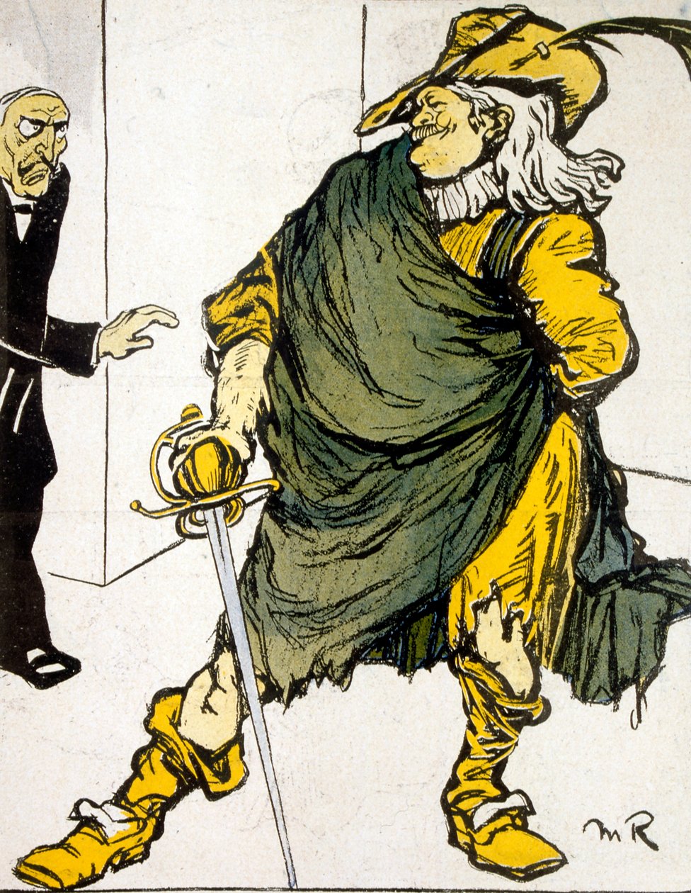 Karikatuur in L