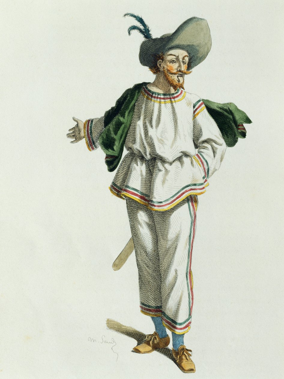 Tabarino in 1618 door Maurice Sand