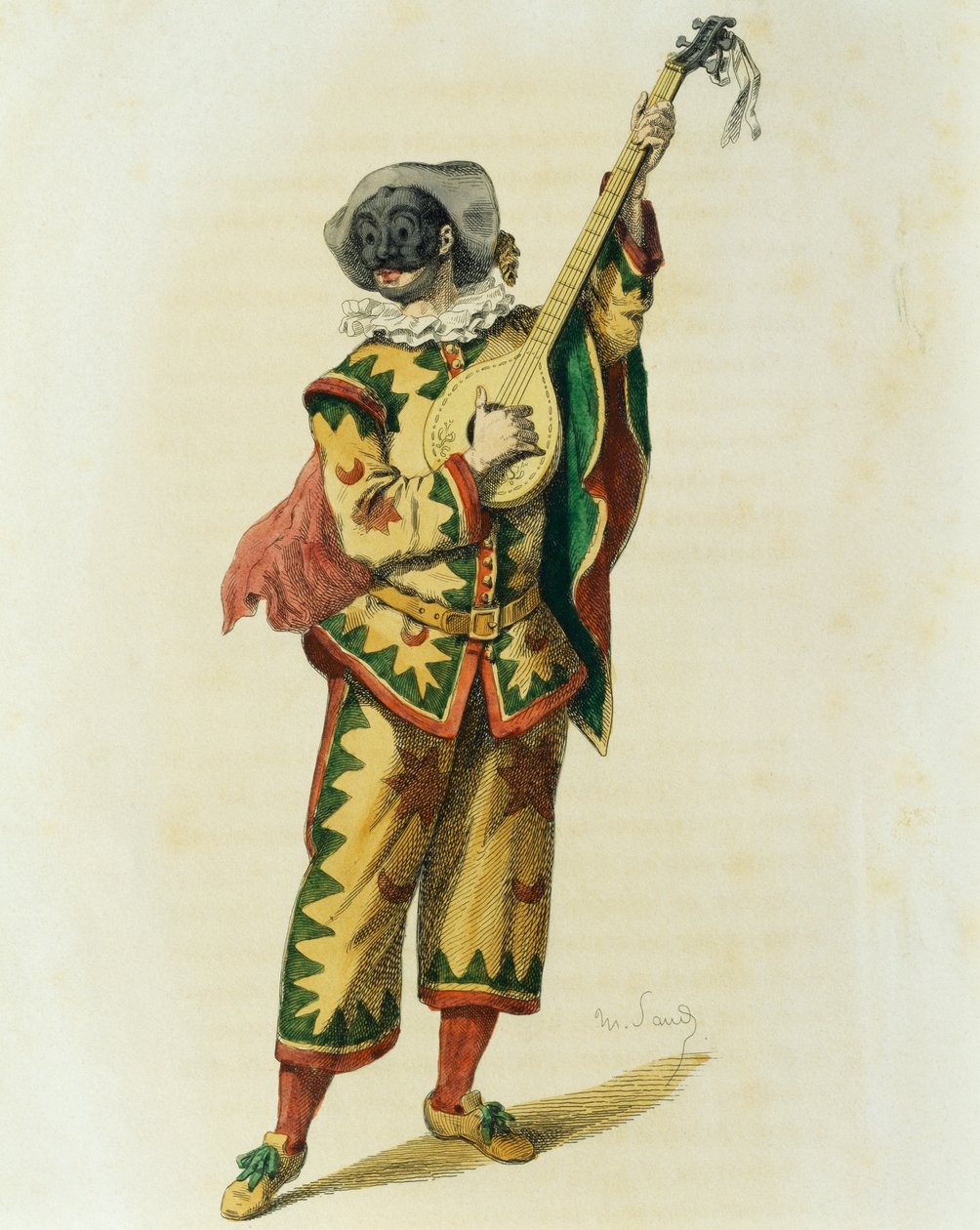 Trivellino in 1645 door Maurice Sand