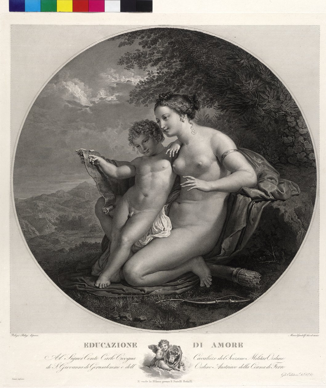 De opvoeding van Cupido door Mauro Gandolfi