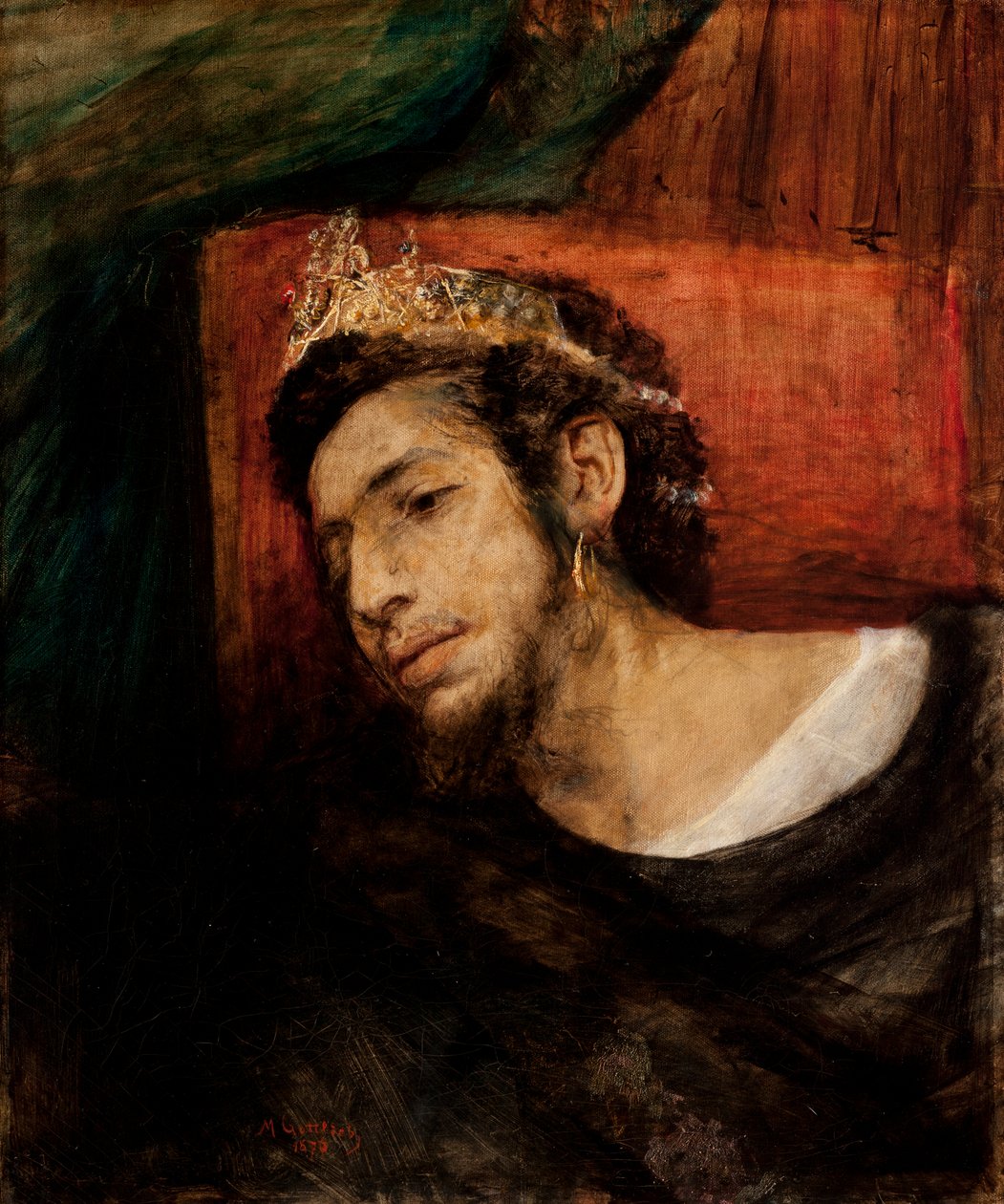 Ahasverus door Maurycy Gottlieb