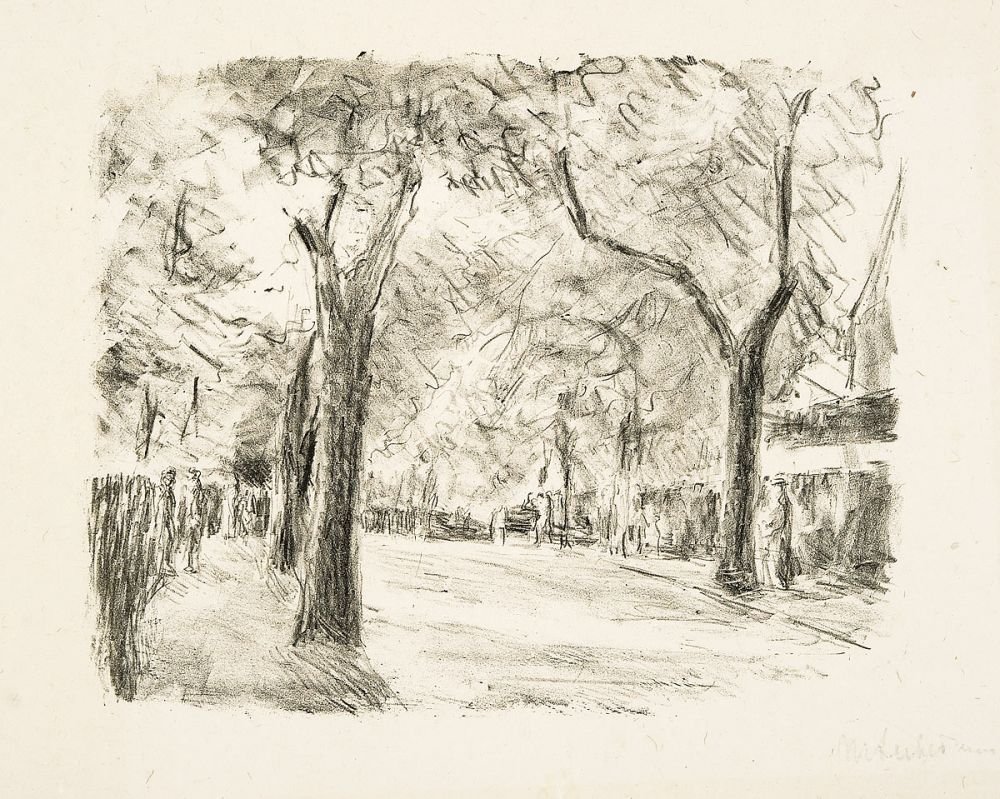 Laan door Max Liebermann