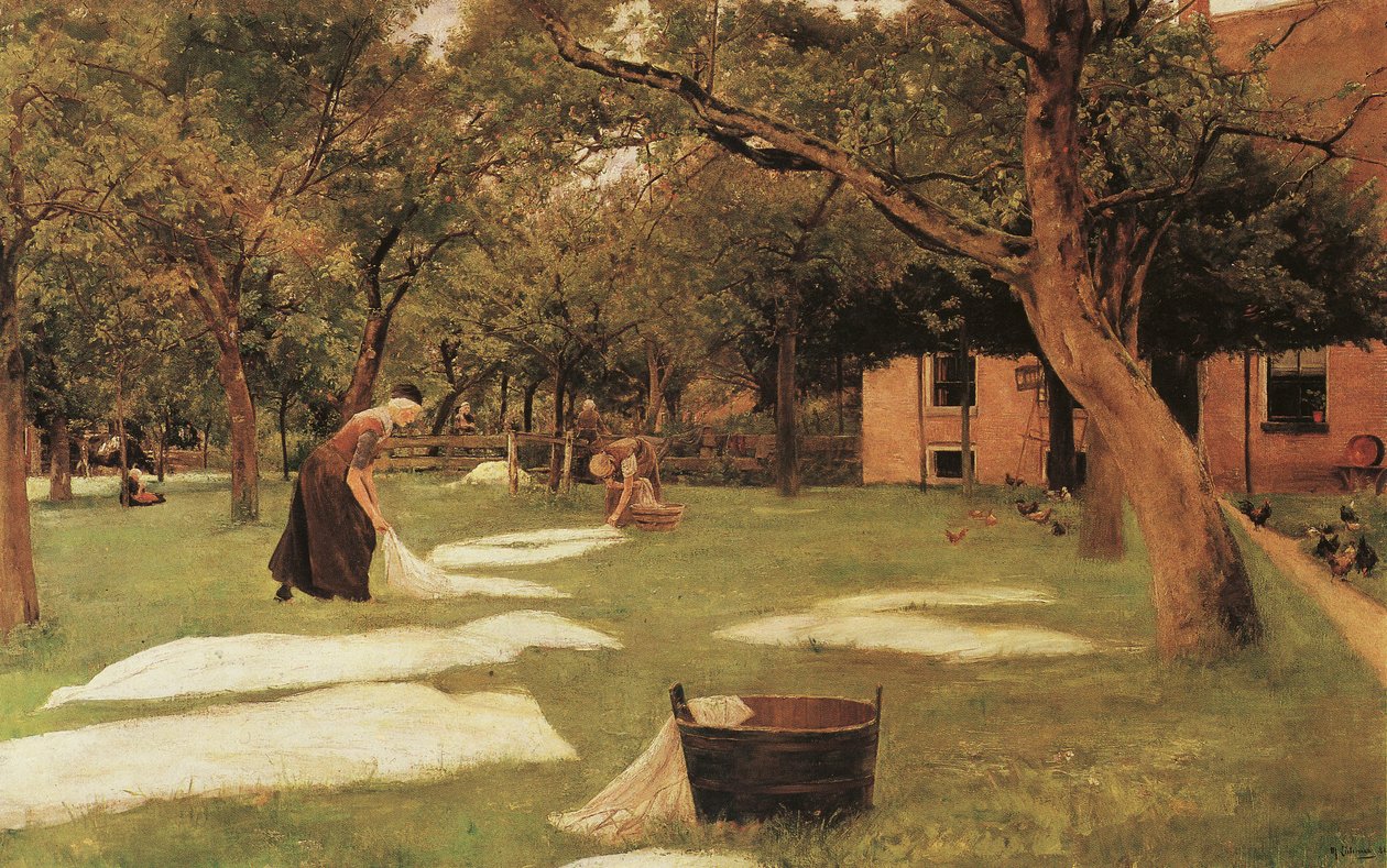Het grasbleken door Max Liebermann
