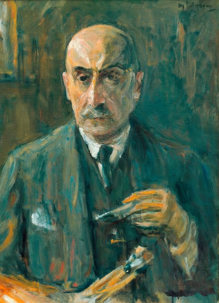 Zelfportret door Max Liebermann