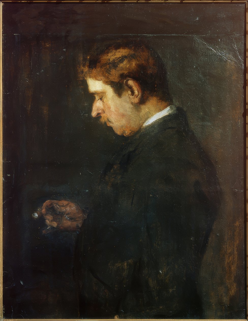 De kunsthistoricus Karl Voll door Max Slevogt