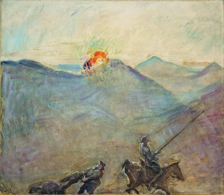 Onbekend schilderij door Max Slevogt