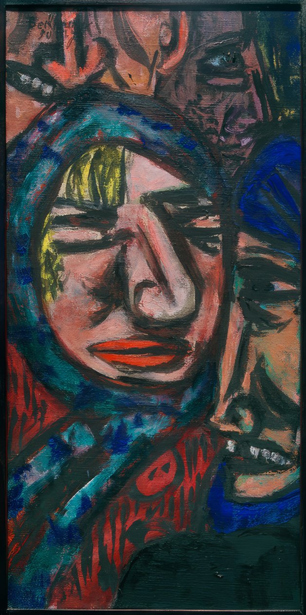 Bowery door Max Beckmann
