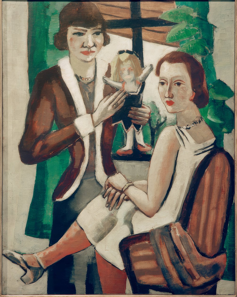Dames aan het Venster door Max Beckmann
